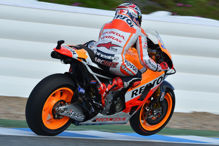 Marc Márquez beim Jerez-Test