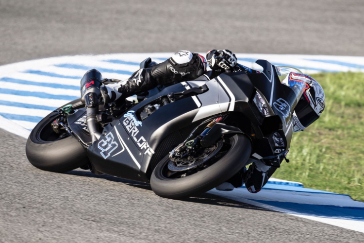 Garrett Gerloff auf der Kawasaki ZX-10RR