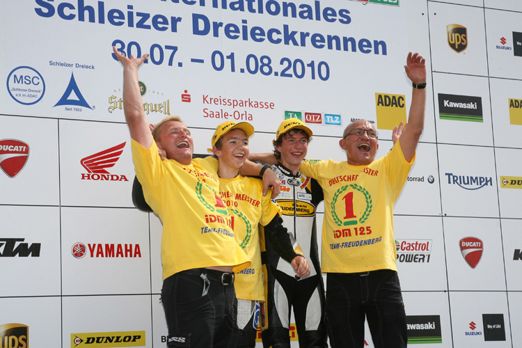 Team Freudenberg will 2011 wieder aufs Podest