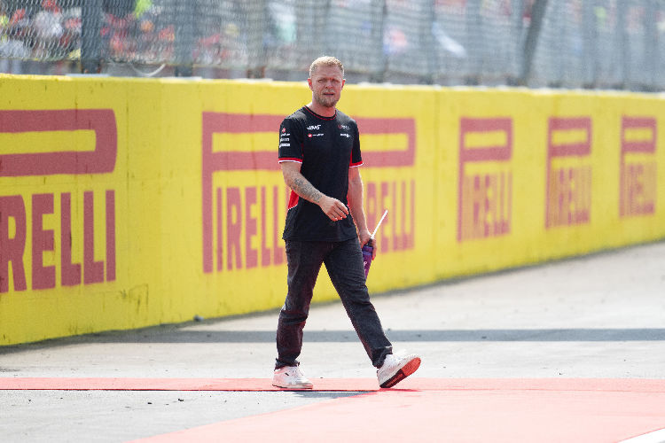 Kevin Magnussen in Monza. Der Däne ist fürs kommende Jahr ohne Cockpit