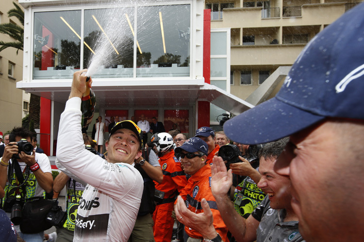 Nico Rosberg konnte den Vorjahressieg in Monaco wiederholen