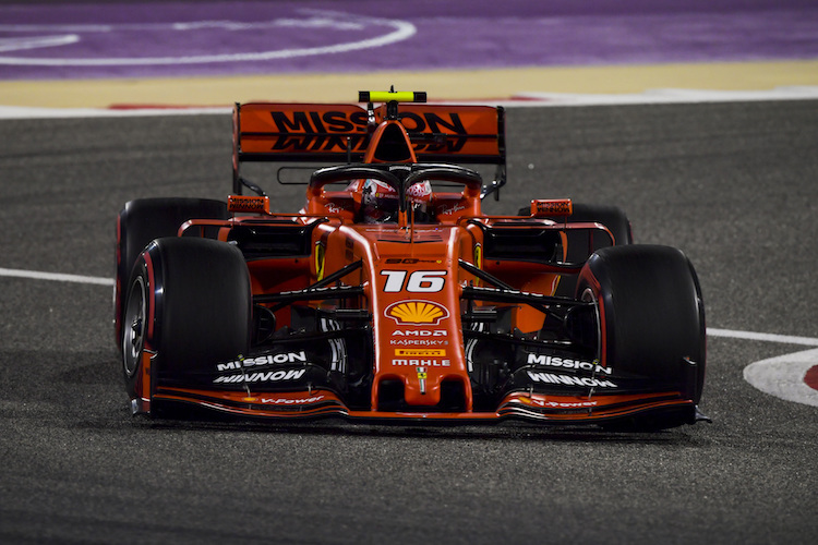 Charles Leclerc sicherte sich die Pole in Bahrain!