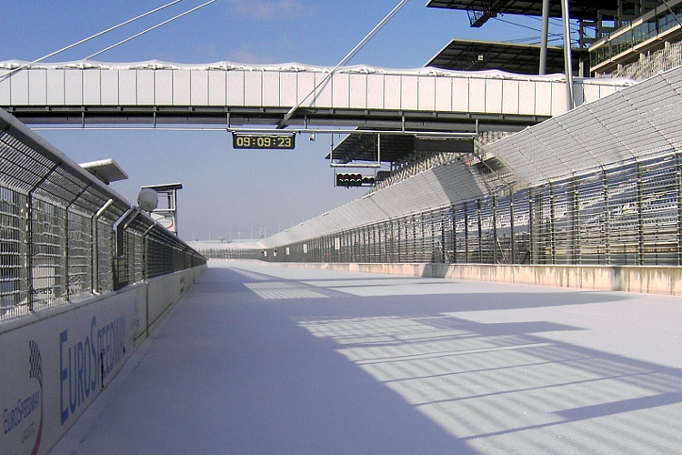 Der Lausitzring hat auch in den Wintermonaten einiges zu bieten