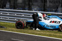 Robert Kubica nach seinem Crash im Qualifying