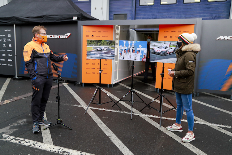 Andreas Seidl gibt am Nürburgring Auskunft