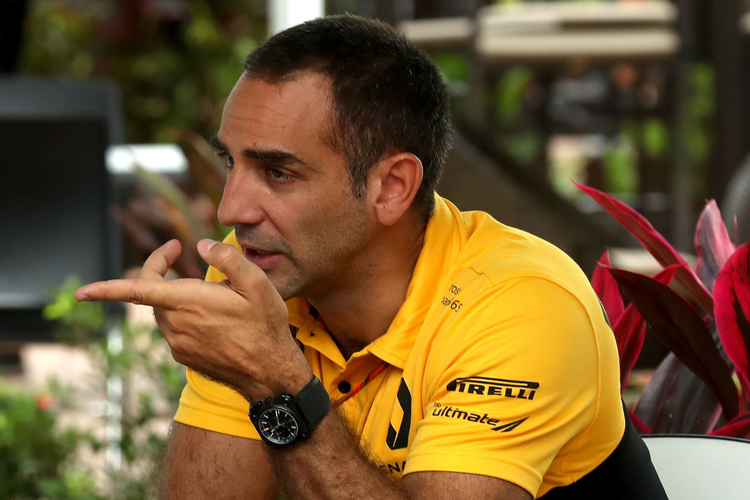 Renault-Sport-Chef Cyril Abiteboul: «Wir erwarten, dass wir mit beiden Autos in den Top-Ten landen werden»