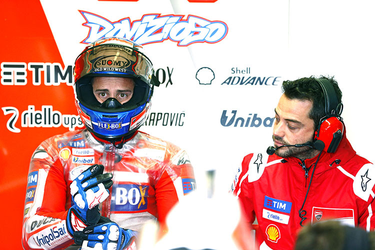 Der WM-Zweite Andrea Dovizioso