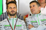 Sportdirektor Gino Borsoi und Jorge Martinez