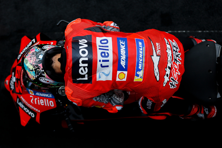Pecco Bagnaia und seine Ducati Desmosedici GP21 verstehen sich im Moment prächtig