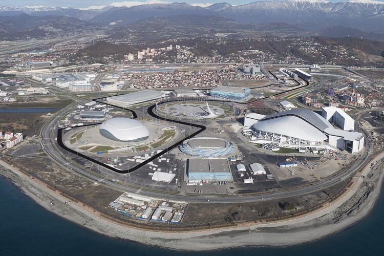 Blick auf den Autodrom