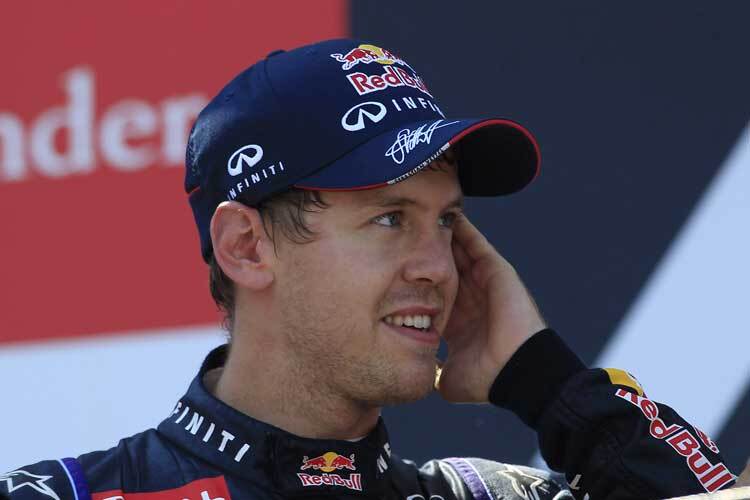 Sebastian Vettel stellte sich den Fragen einiger ganz kleiner Fans