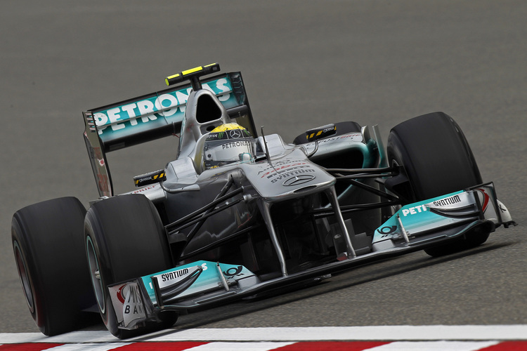 Nico Rosberg lässt den Silberpfeil sausen