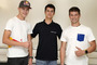 2022 ein Team: Filip Salac, Luca Gresini und Alessandro Zaccone