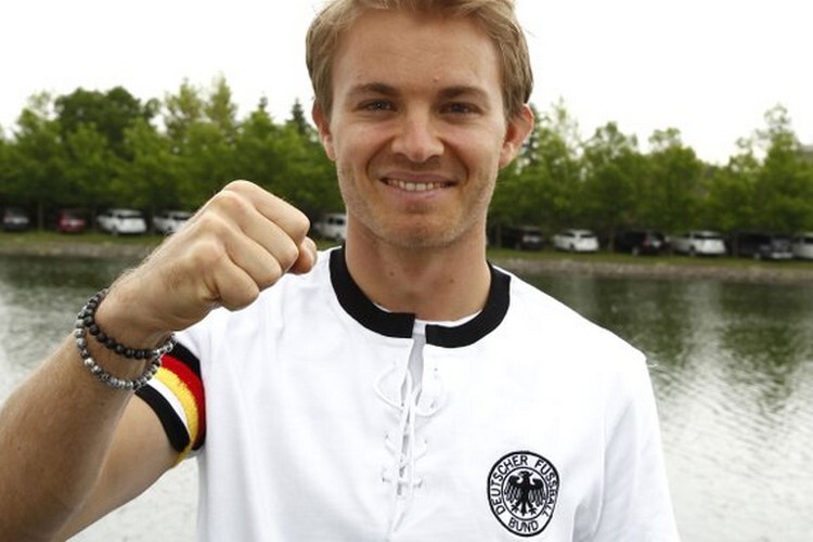 «Nationalspieler» Nico Rosberg