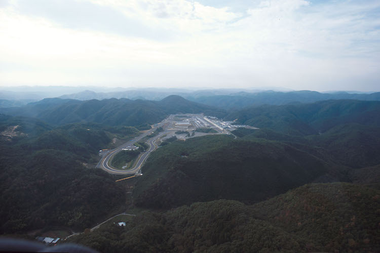 Der TI-Circuit war in den japanischen Bergen der Präfektur Okayama wirklich gut versteckt