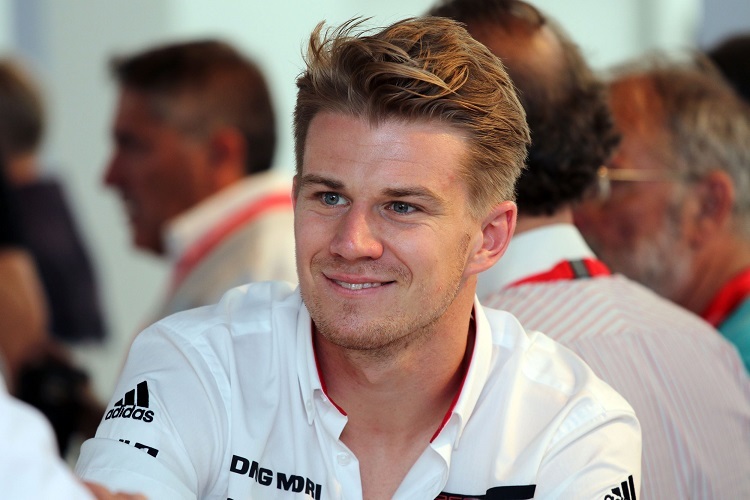 Nico Hülkenberg in einem Porsche-Hemd. Wird er das auch im kommenden Jahr tragen?