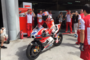 Casey Stoner auf der Ducati GP15 in Sepang