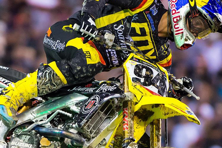 Ken Roczen setzte beim Monster Energy Cup in Las Vegas auf eine KYB-Gabel