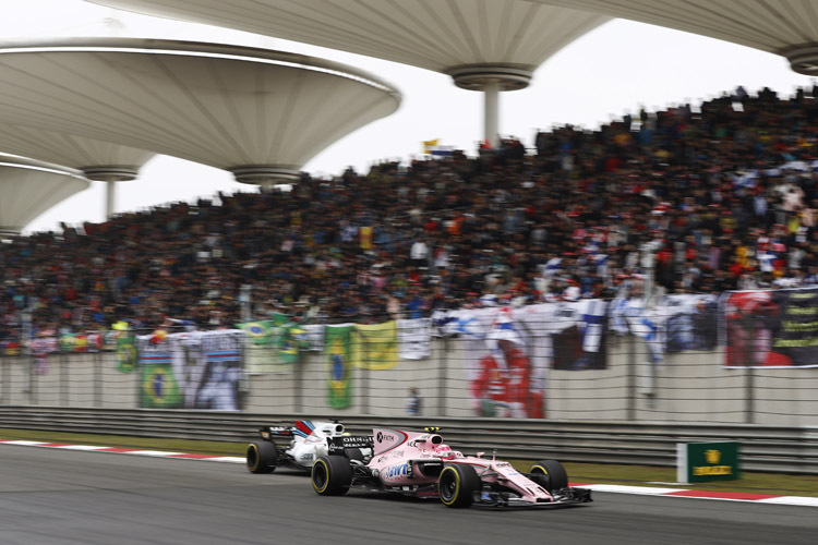 Esteban Ocon holte auch in China Punkte