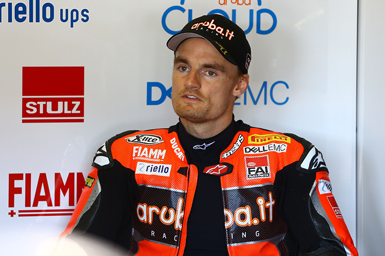 Chaz Davies rechnete mit Marco Melandri ab