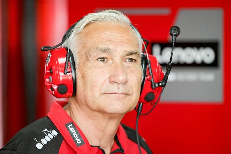 Denkt vor allen an Ducati: Teammanager Davide Tardozzi