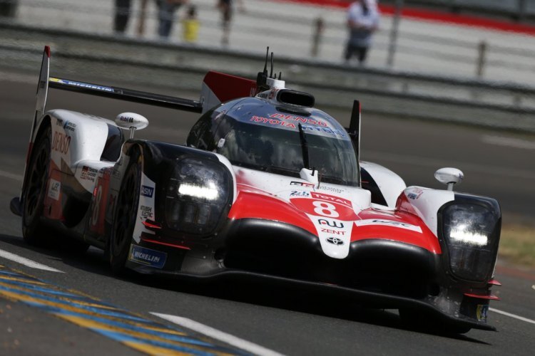 Vorläufige Pole-Position bei den 24h von Le Mans für den Toyota TS050 Hybrid