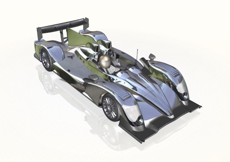 Skizze des Oreca LMP2