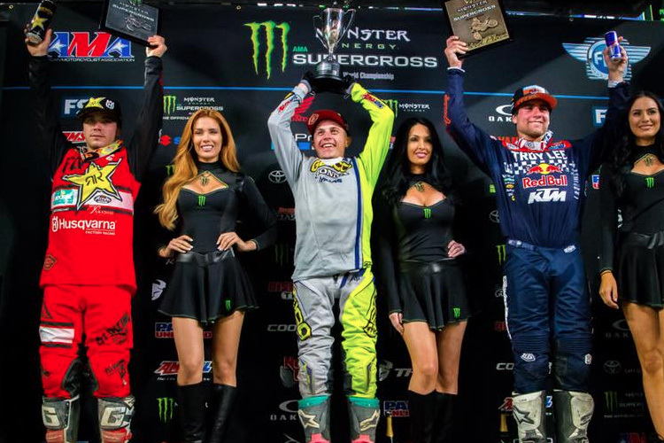 Jeremy Martin gewann das 'triple crown' Rennen in Minneapolis vor Zach Osborne und Jordon Smith