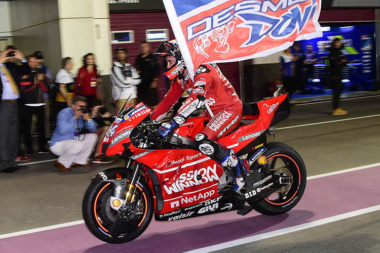 Andrea Dovizioso: Umstrittener Flügel unten vor dem Hinterrad