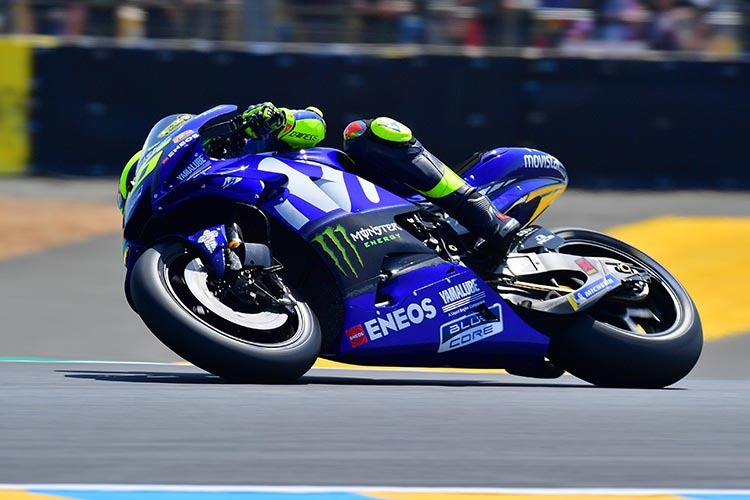 Valentino Rossi: 3. Startreihe in Le Mans