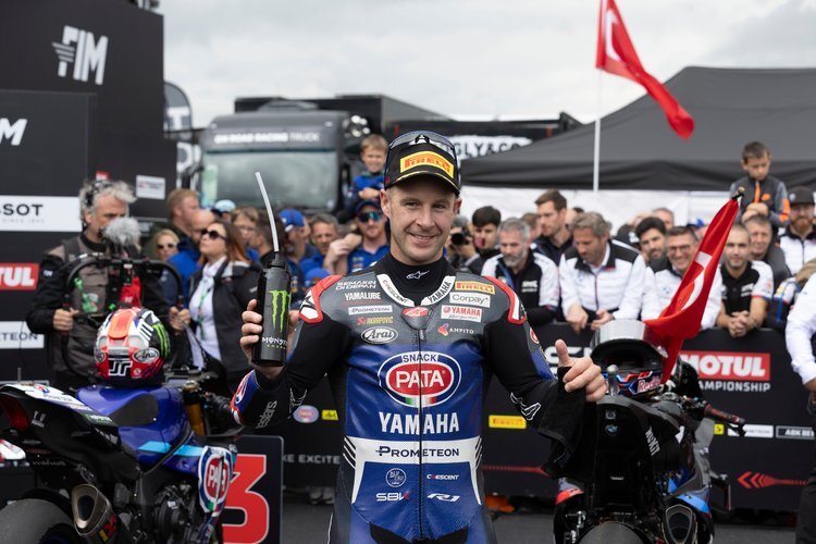 Jonathan Rea: Erstes Yamaha-Podium