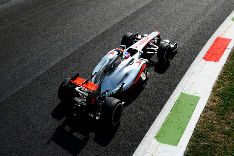 Jenson Button in Monza