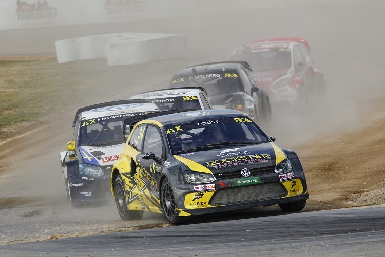 Tanner Foust in Barcleona