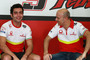 Danilo Petrucci (li.) fühlt sich im Pramac-Team bereits wohl