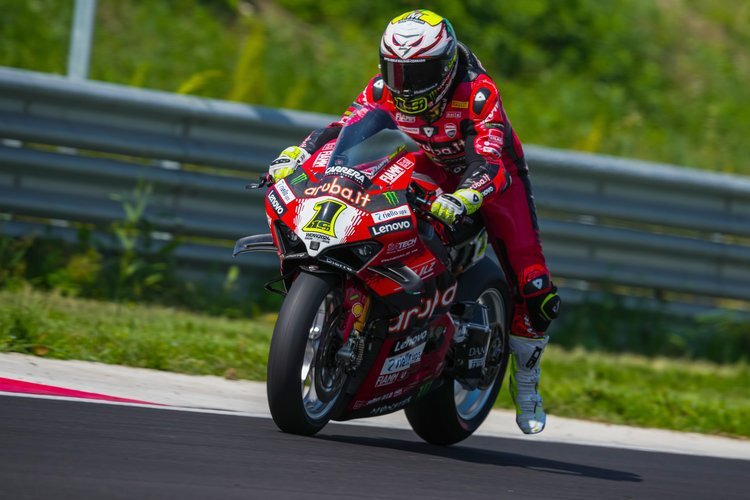 Alvaro Bautista beim Cremona-Test