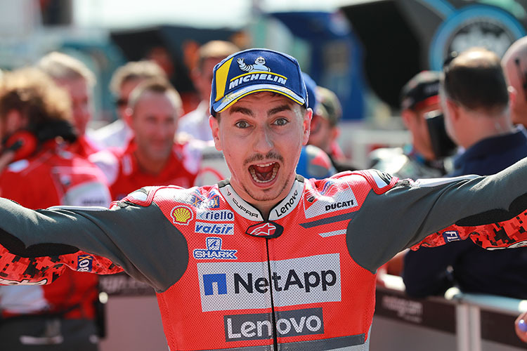 Pole-Setter Jorge Lorenzo