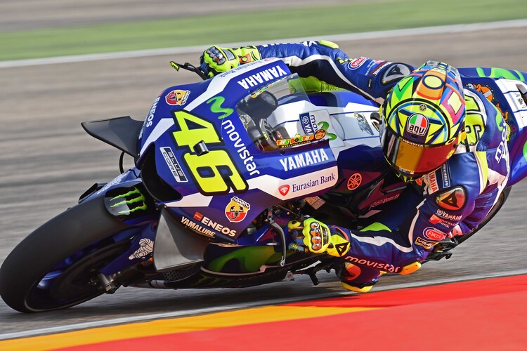 Valentino Rossi: sechster Startplatz