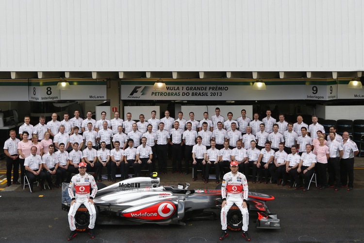 Das McLaren-Team