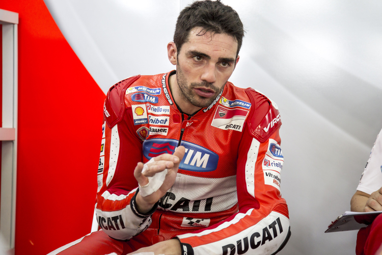 Ducati-Testfahrer Michele Pirro