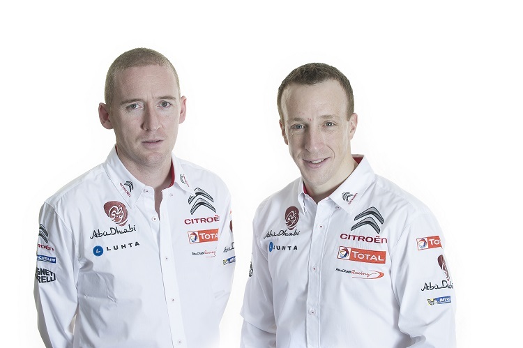 Paul Nagle und Kris Meeke