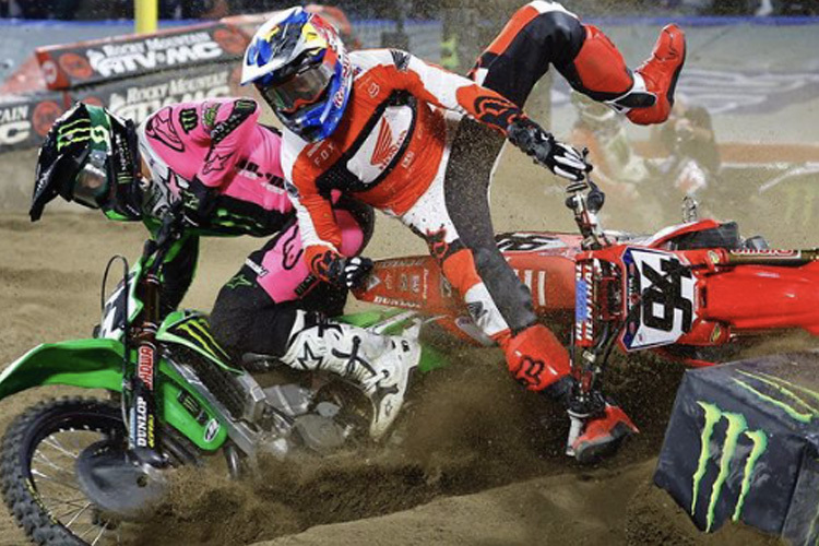 Jason Anderson räumte Ken Roczen in Anaheim erneut ab