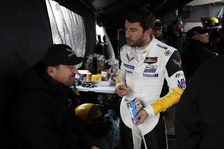 Mike Rockenfeller startete zuletzt für Corvette Raing in Daytona