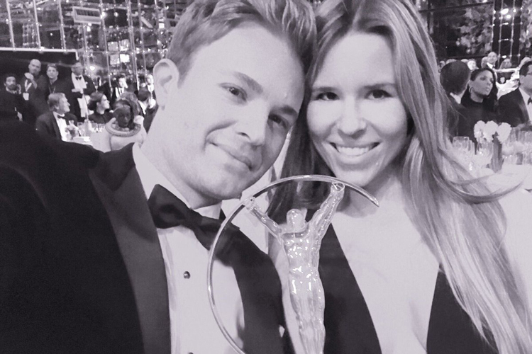 Nico Rosberg durfte den Laureus-Award in der Kategorie «Durchbruch» entgegennehmen