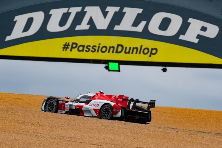Schnellster in der Qualifikation zu den 24h Le Mans: Der Toyota GR010 Hybrid von Kamui Kobayashi