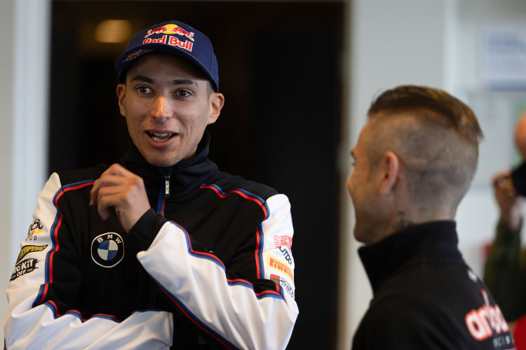 Toprak Razgatlioglu (li.) und Alvaro Bautista