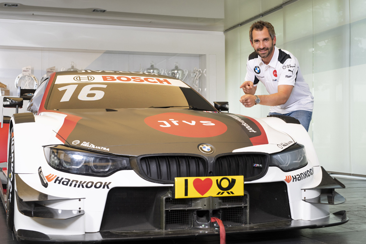 Timo Glock und sein neuer BMW