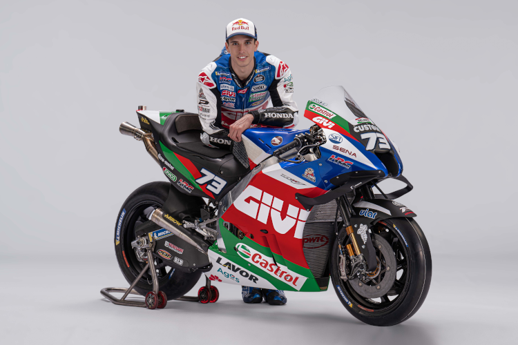 Alex Márquez und sein neues Bike