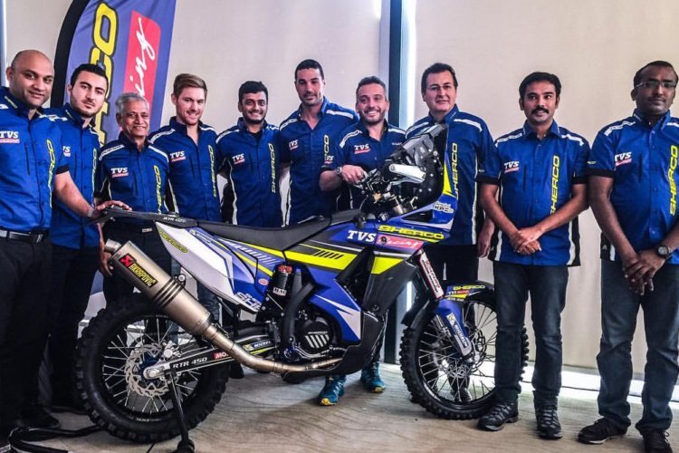 TVS Sherco: Mit indisch-französischer-Freundschaft zum Dakar Erfolg?