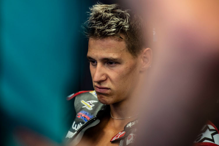 Der Blick in die Petronas-Box zeigte heute einen frustrierten Fabio Quartararo