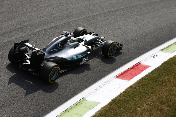 ​Lewis Hamilton drehte am Freitag die schnellste Rennrunde